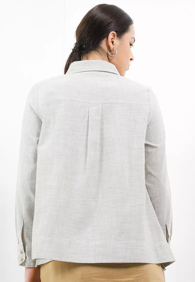Triset Casual Pakaian Wanita Blouse - TR309460109