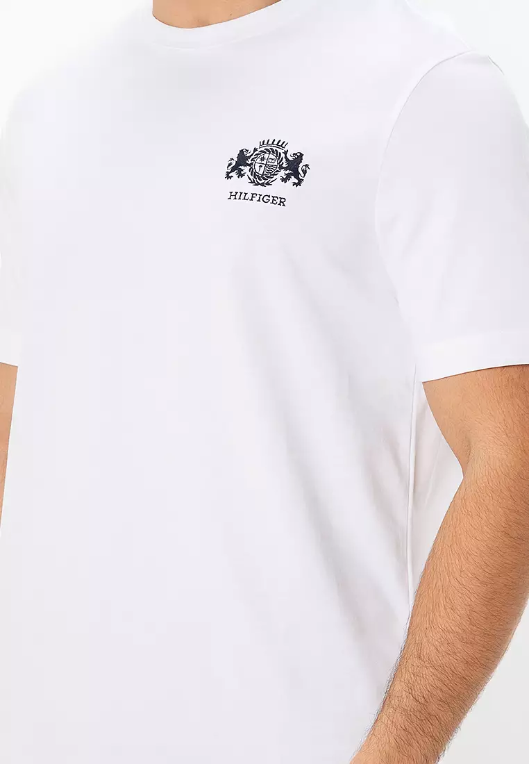 Small Crest Embroidered Tee - Tommy Hilfiger