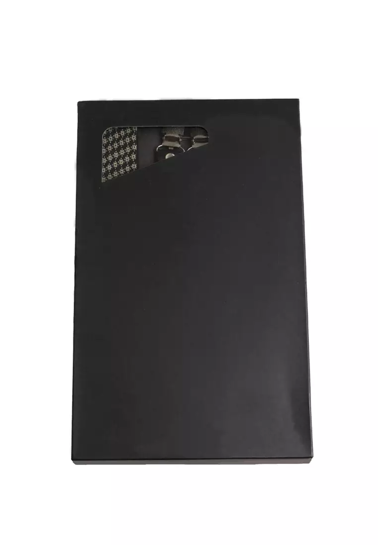 Houseofcuff Suspender Tali Jojon Karet ikat pinggang pria dewasa besar A08