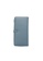 Volkswagen blue Women's RFID Magnet Button Bi Fold Leather Long Wallet / Purse F1409ACB9FDB4BGS_2