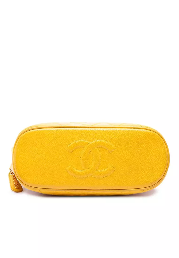 Pre-Loved Chanel Quilted Caviar Chain Shoulder Bag