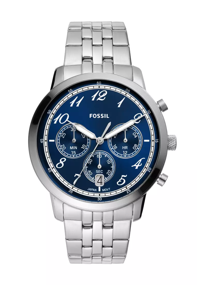 All stainless steel sale 5 atm fossil watch