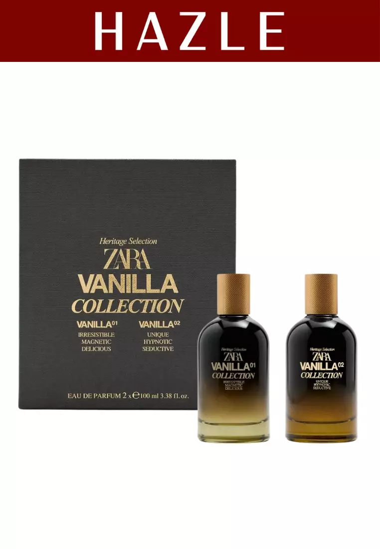 Zara Man Vanilla Collection 01 + 02 EDP Set 100 ml