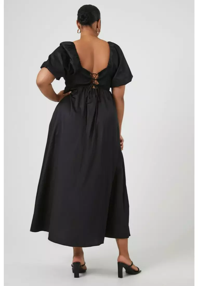 Puff sleeve sale dress forever 21