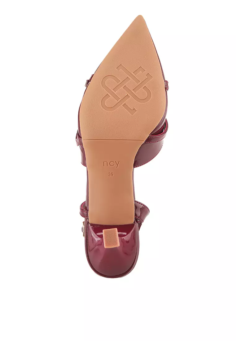LEONA J2525-9 HEELS MAROON