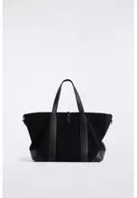 COS WEEKENDER TOTE BAG - SUEDE 2026 | Buy COS Online | ZALORA Hong