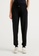 United Colors of Benetton black Tricot trousers with drawstring E65CEAA37735F4GS_1