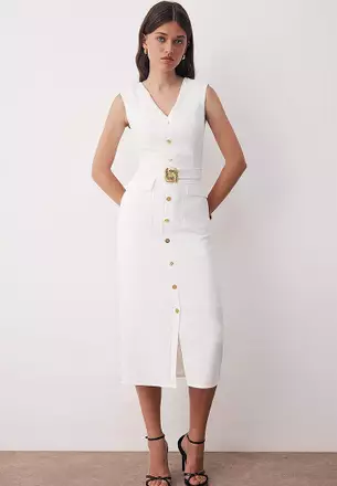 Casual Wardrobe Staple Work Clothes Gown Styles Office Dresses Short Sleeve  Dresses For Work Shop Classy