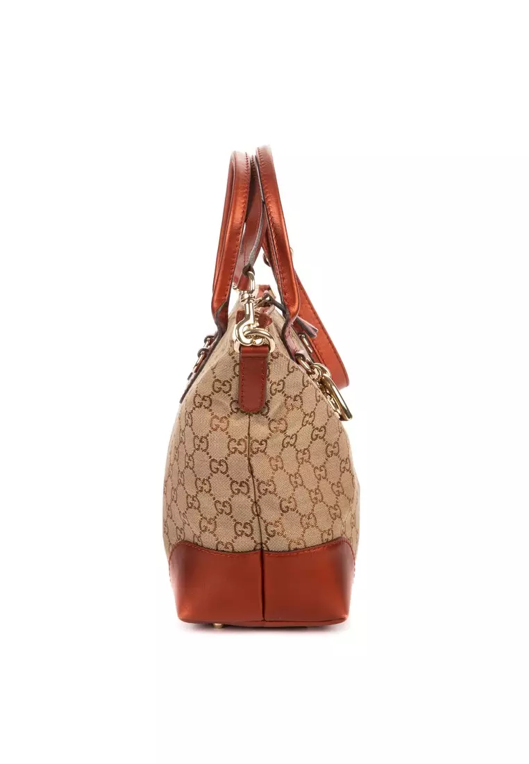 Buy Gucci Pre-Loved Heart Bit Zip Tote 2026 Online | ZALORA