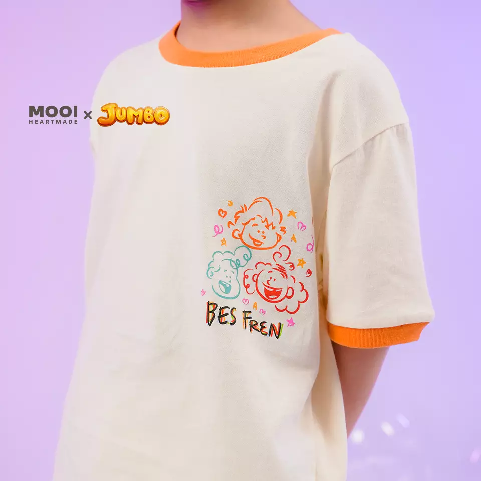 Mooi x Jumbo Setelan Anak Vintage Set - Navy