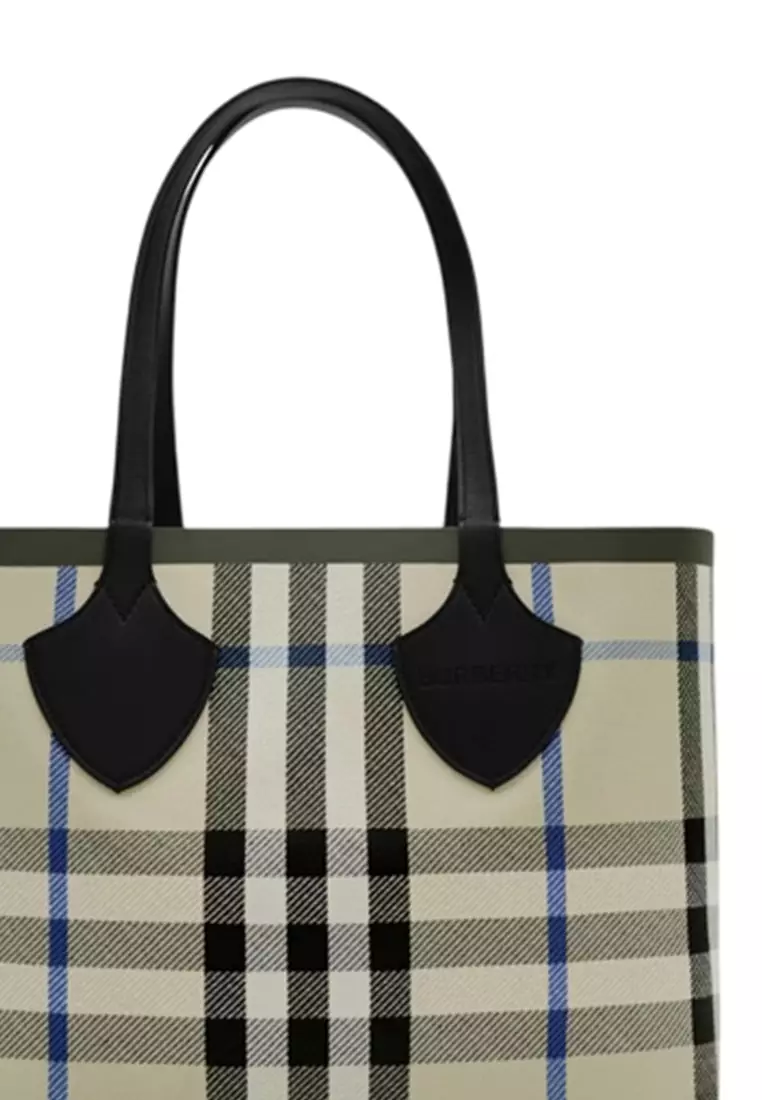 Buy Burberry Women's Handbag in Beige Color Blocked 81214871 2026
