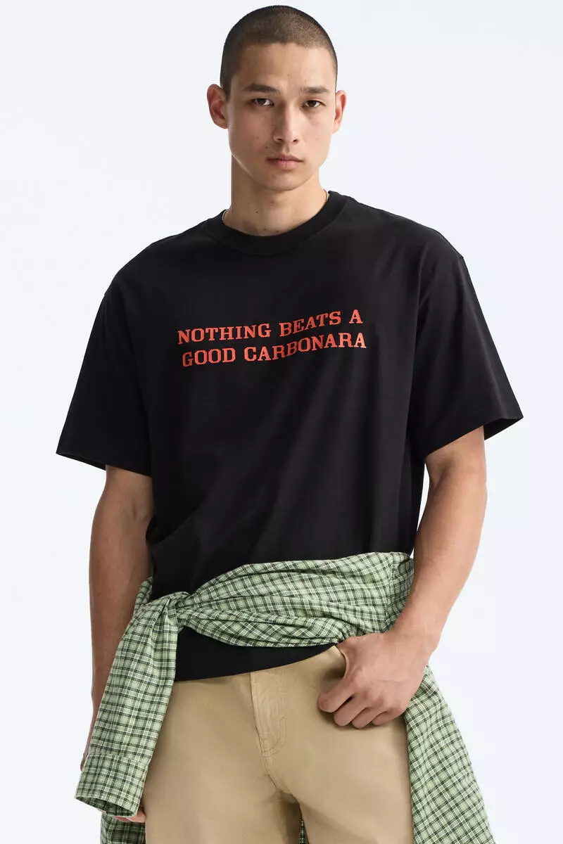 Loose Fit Printed T-shirt