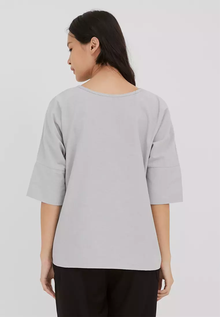 Domi Light Grey Blouse