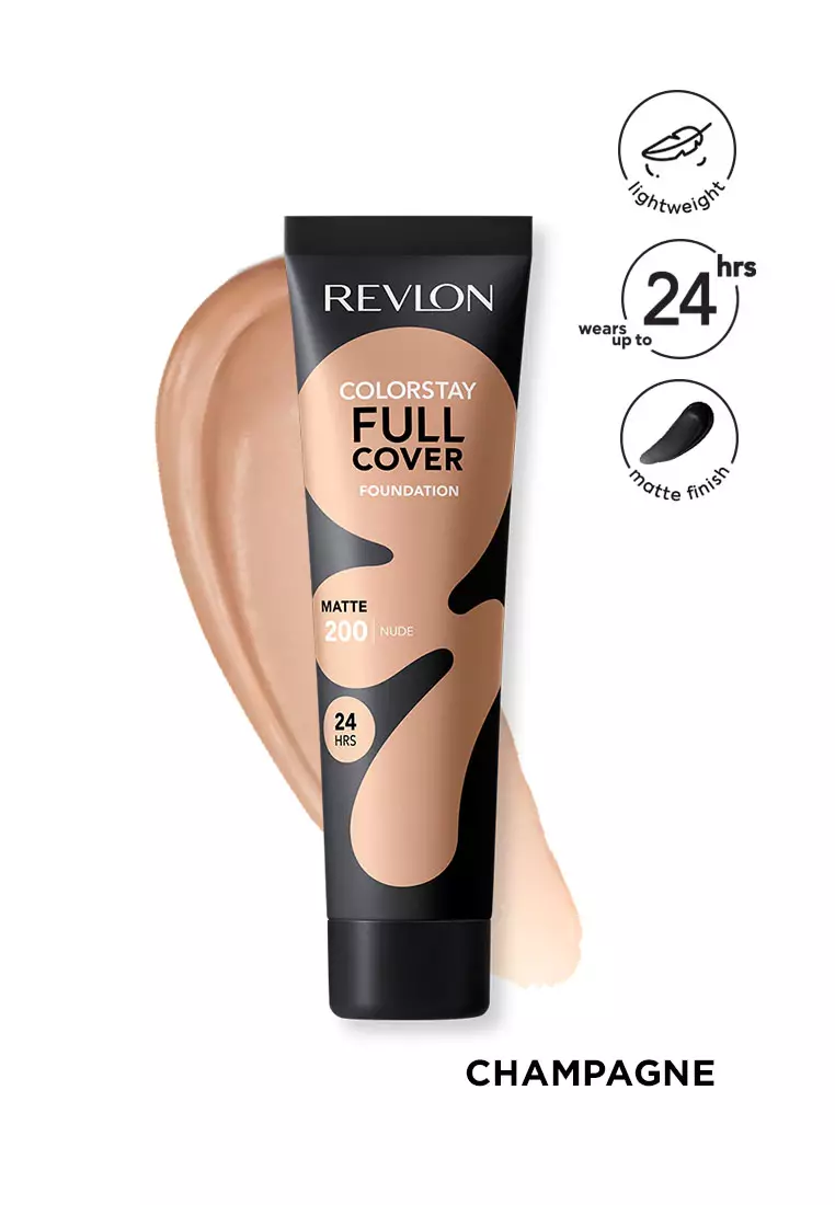 Discount on Revlon  shoes - SKU: Colorstay Full Cover Foundation [Longwear, Heat And Sweat- Resistant] - Nude