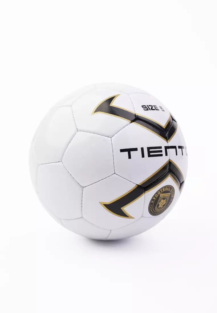 Tiento Bola Sepak Putih Soccer Football To Move Ball Warrior White Size 5 Include Pentil