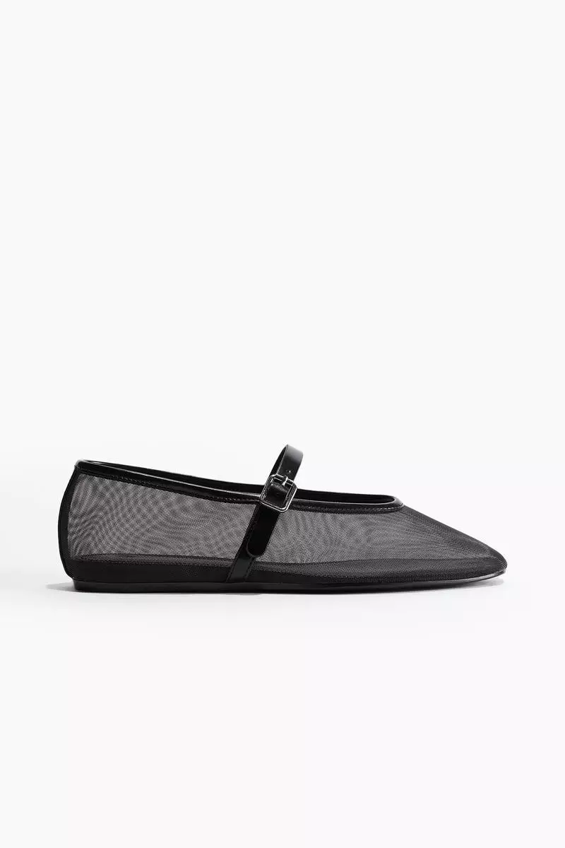 Discount on H&M  shoes - SKU: Mesh Mary Jane ballet pumps