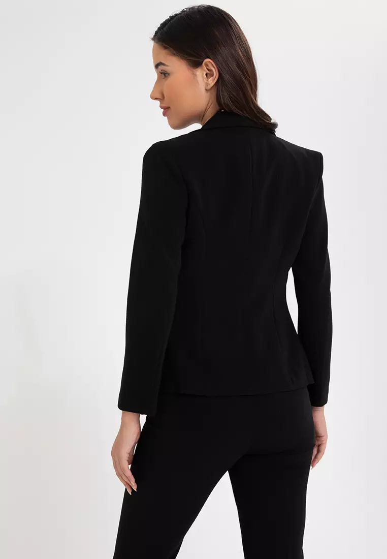 Fitted suit discount jacket womens