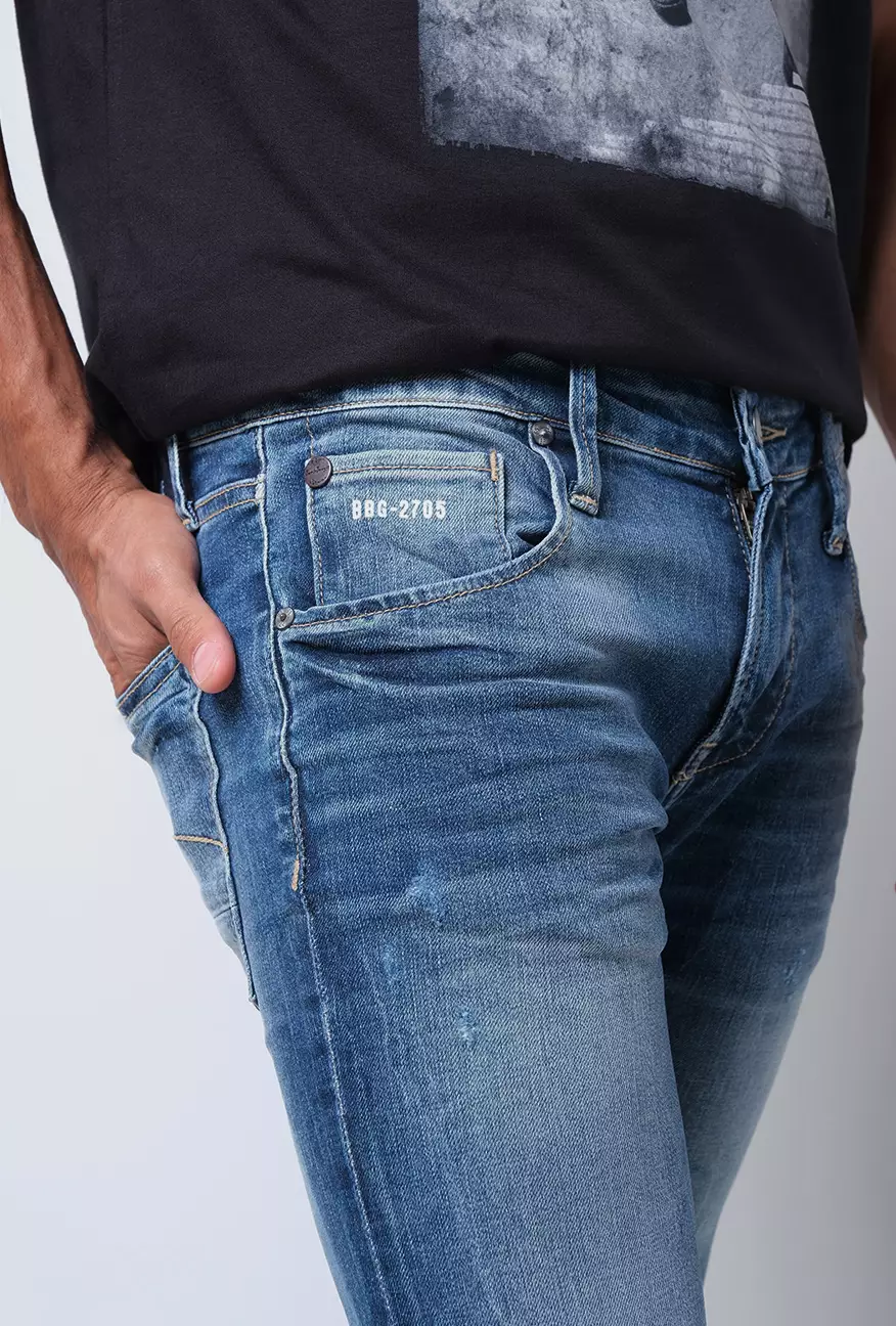 Celana Jeans Pria Skinny J3