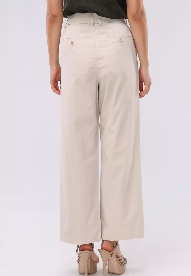 Colored Wide Leg Pants Ladies