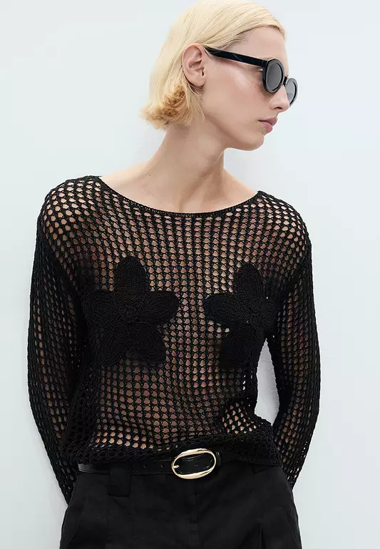 Knit Embroidered Sweater