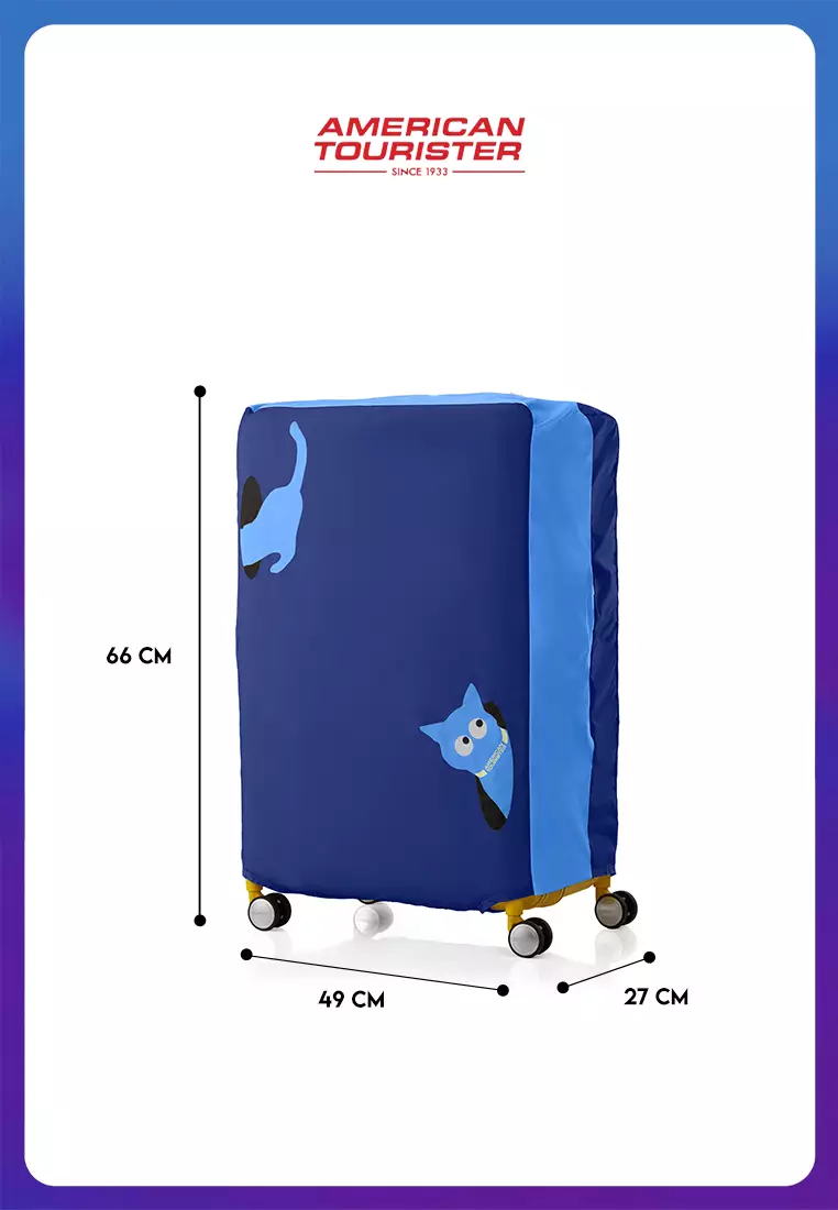 American Tourister Travel Accessories Foldable Lug. Cover II XL - Blue