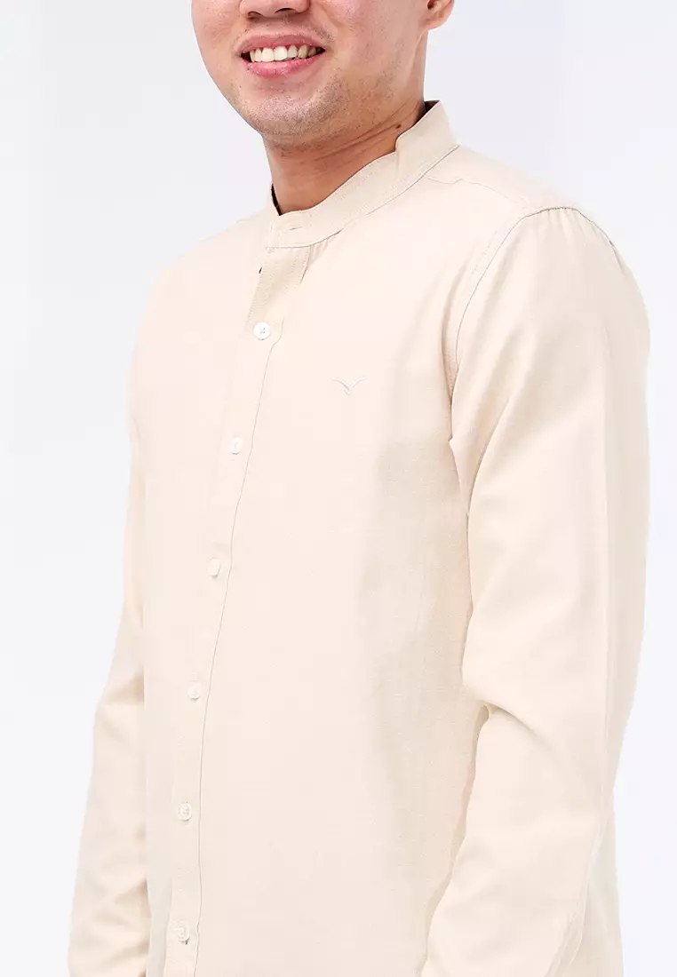 Woven Oxford Long Sleeve Shirt