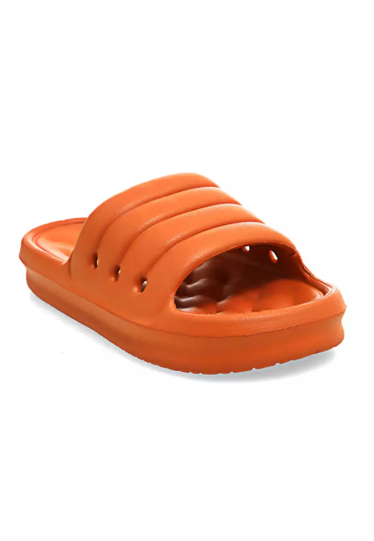 Coots Sandal Rumah Unisex Anti-Slip Slippers Comportable Casual Material EVA Soft ORIGINAL - Orange