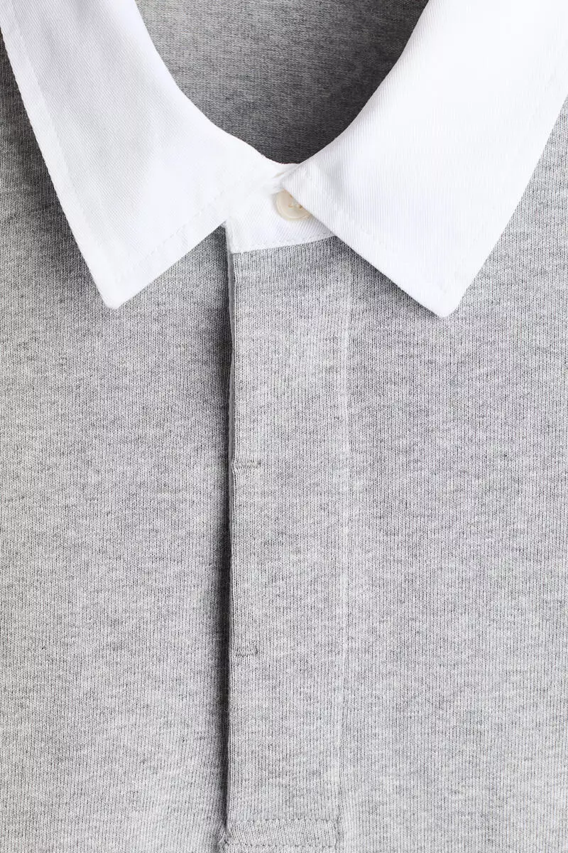 Loose Fit Cotton polo shirt