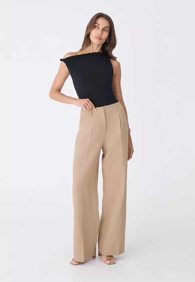 Nikki Tailored Wide Leg Pants