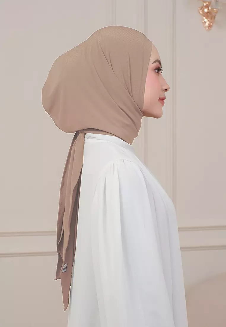 HIJAB INSTAN QIARA - WALLNUT