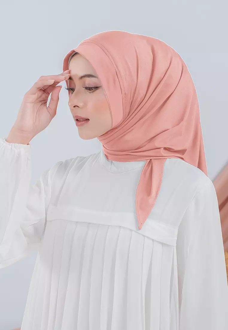 HIJAB INSTAN RANA - SALMON
