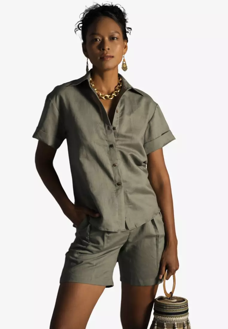 Summer Get Away Linen Short