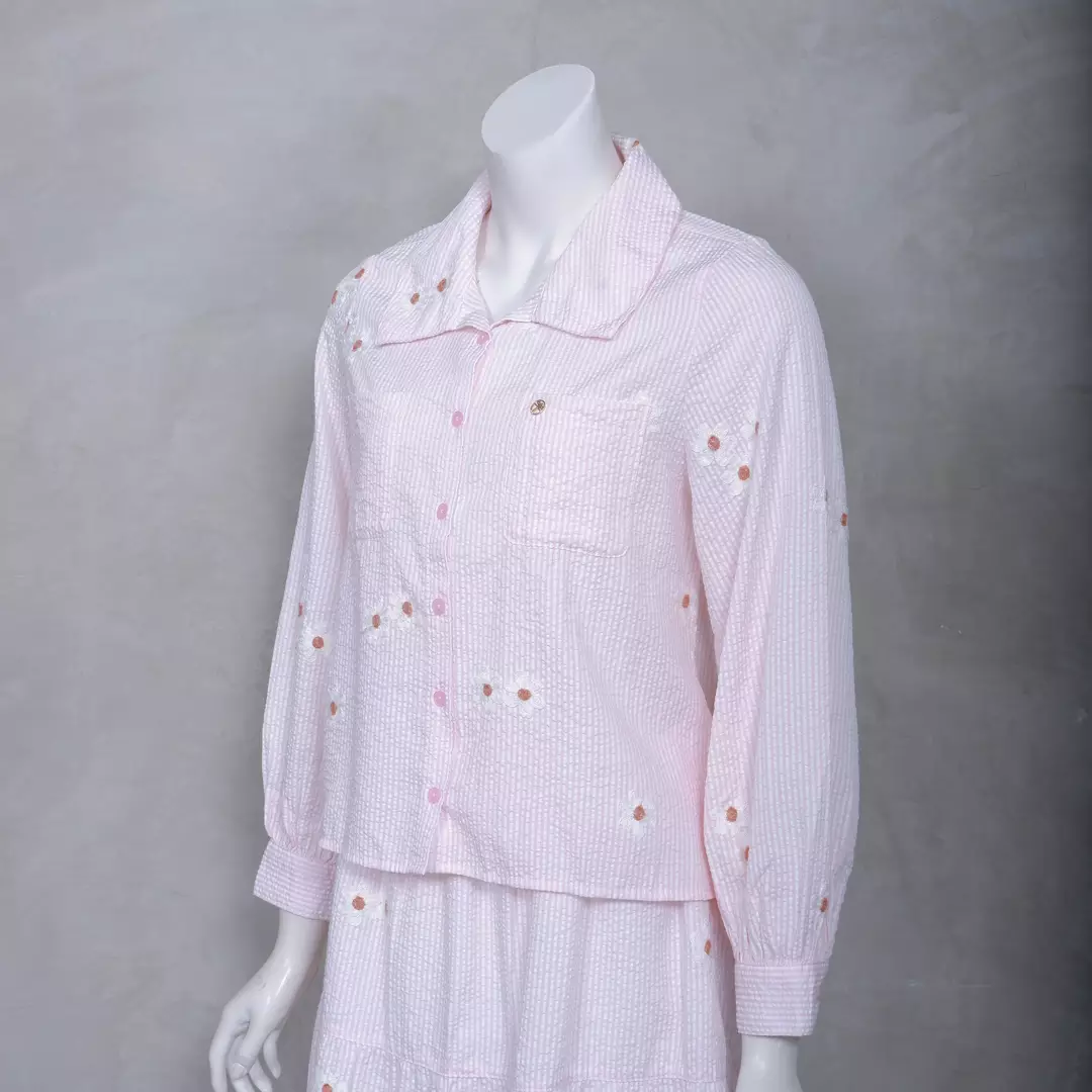 Triset Casual Pakaian Wanita Blouse - TR310453129