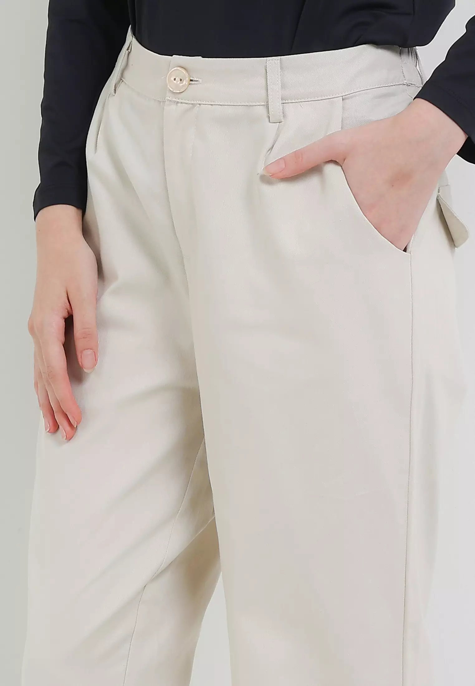 MFMW Giannisa Celana Panjang Campagne Beige