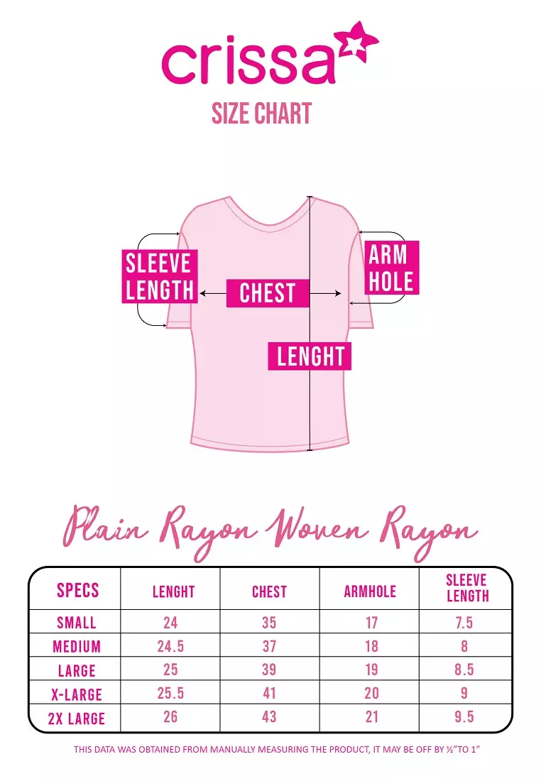 Woven Plain Rayon Short Sleeves Blouse