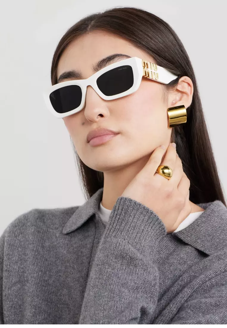 Miu Miu Cateye 太陽眼鏡白色 (MU11WS-1AB5S0)