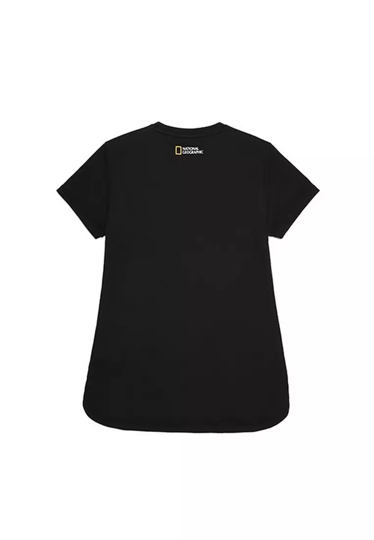 National Geographic Women Drysil Mid-Length Short Sleeve Tee 2024 | Buy ...