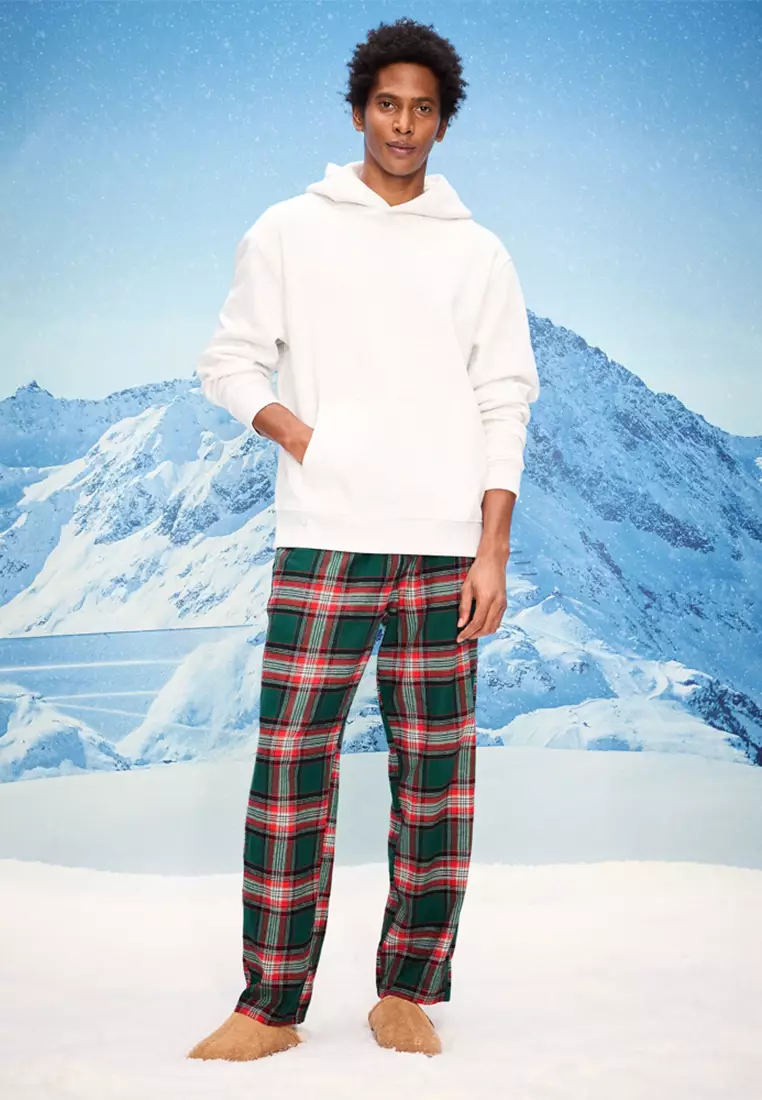 Flannel Pajama Pants for Men