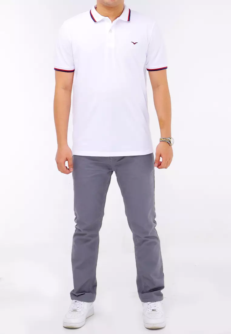 Cvc Collared Shirt Pique