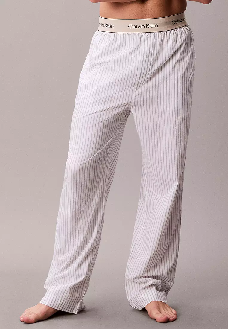 Pajama Pants Calvin Klein Mens Pyjama Bottoms Sale Cotton Poplin - Main Image