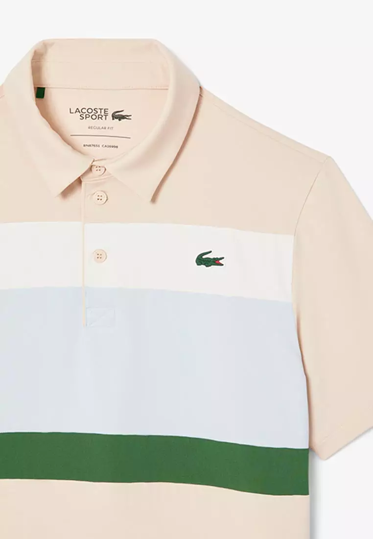 Regular Fit Colour-Block Golf Polo Shirt