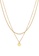 Elli Jewelry gold Necklace Layer Cord Chain Plated Gold Plated 9F3E8ACC3EFAAFGS_2