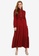 BYN red Tiered Maxi Dress A6FF8AAE538084GS_1