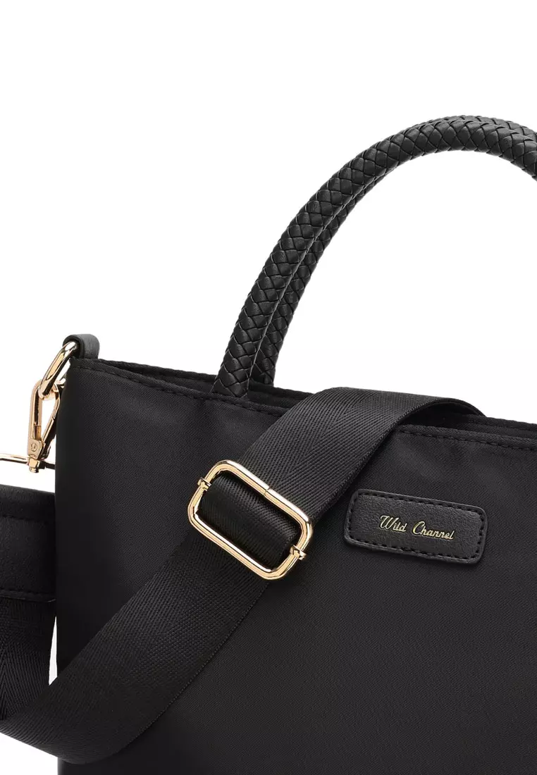 Women's Water Resistant Hand Bag / Top Handle / Sling Bag