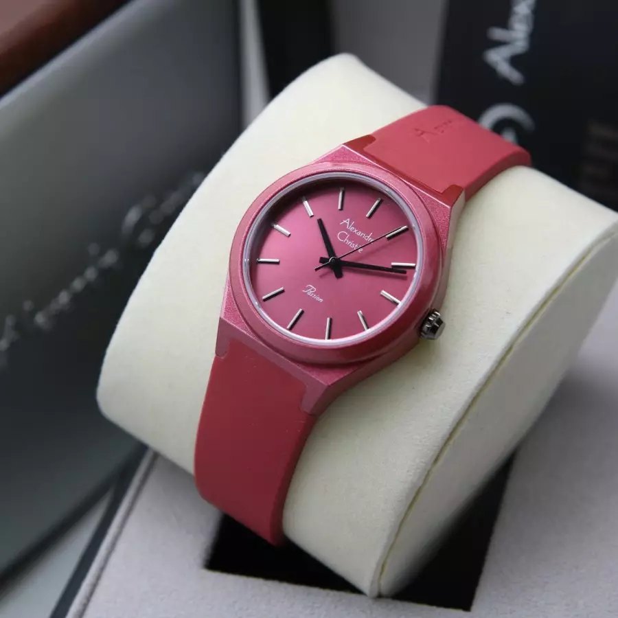 Alexandre Christie 2A07 karet merah maroon cewek