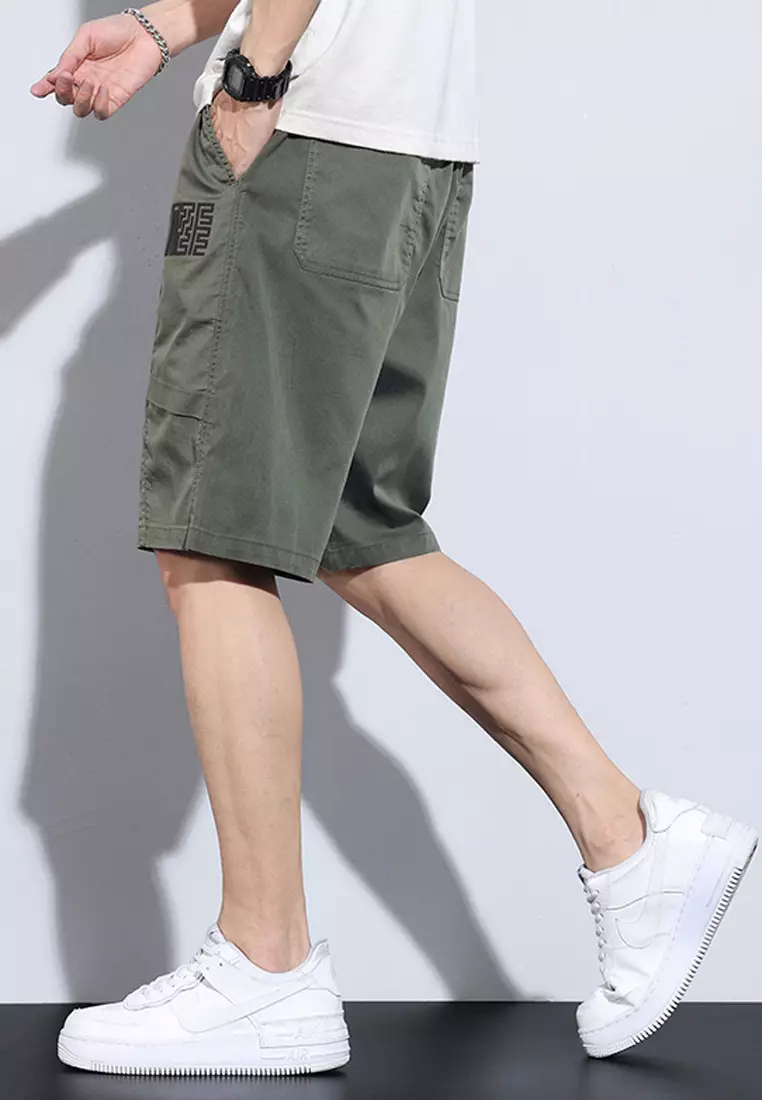 Drawstring Casual Shorts