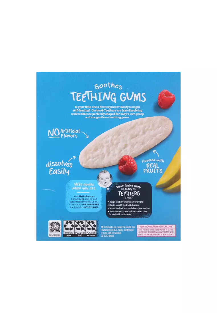 Buy Gerber BB King Kong Gerber Teethers Mango Raspberry 48g Box Online