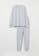 H&M grey and multi Patterned Jersey Pyjamas C2A7DAA0229CC8GS_4