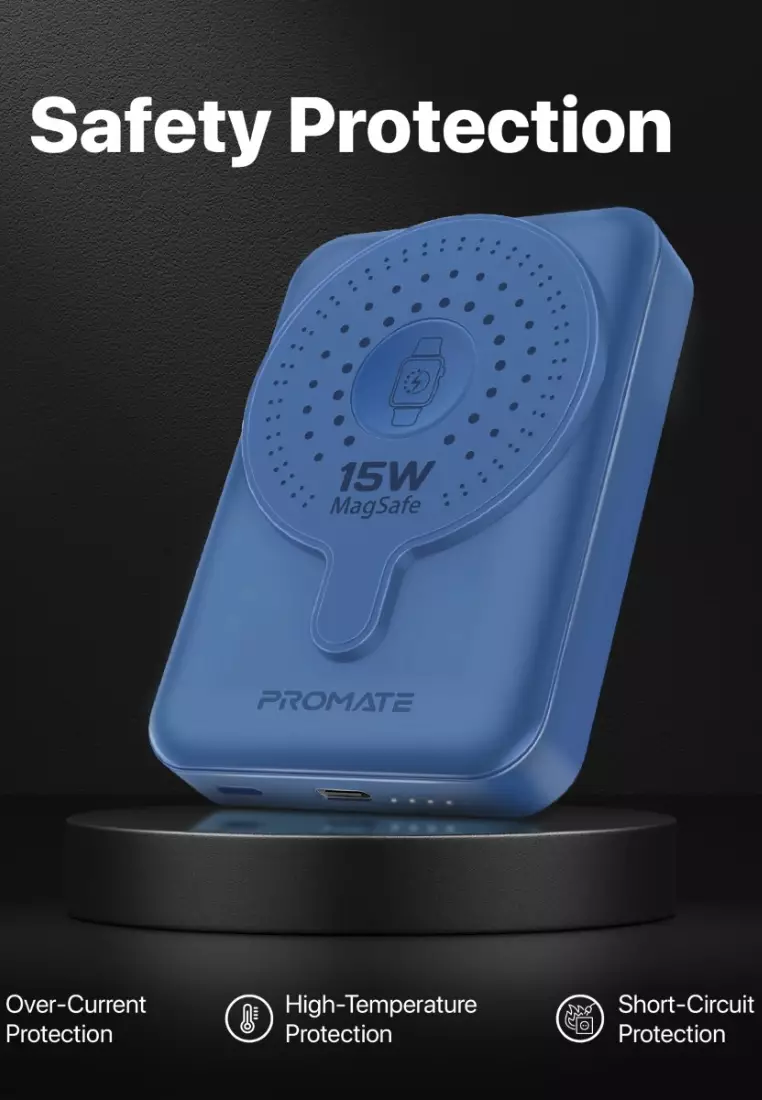 Promate Supercharge Wireless Charger Buy Promate PowerMag-Duo Blue