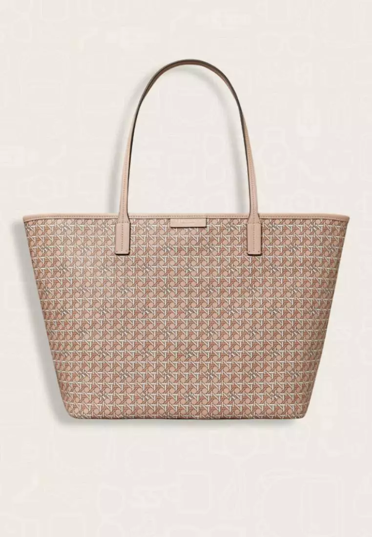 Tory Burch Ever-Ready Zip Tote Winter Peach